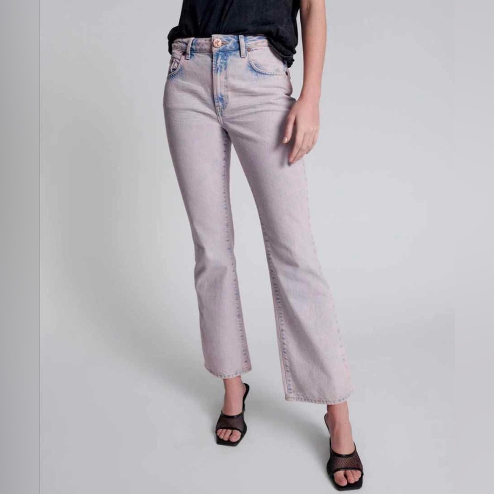 One Teaspoon Charlie High Waist Slim Flared Jeans - Size 30